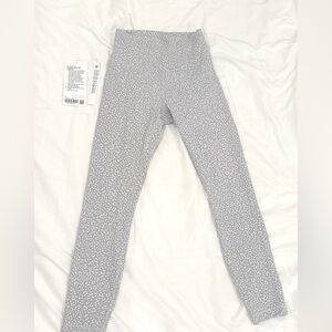 Lululemon Leopard Starlight Multi Wunder Train 25” Size 4